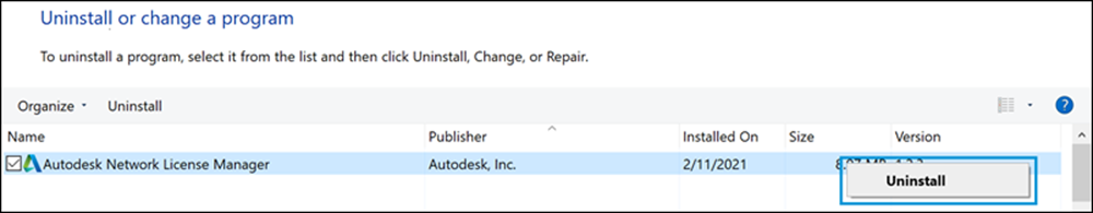 Uninstall NLM/NLRM