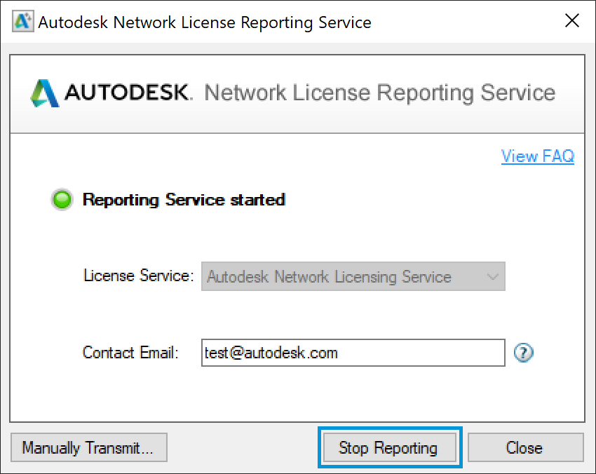 Stop Reporting